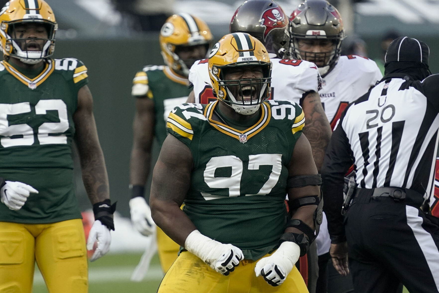Buccaneers Packers Football